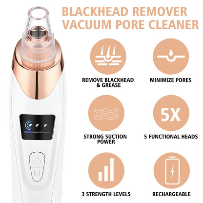 Blackhead Remover Vacuum Acne Cleaner Black Spots Removal Cleaner Machine